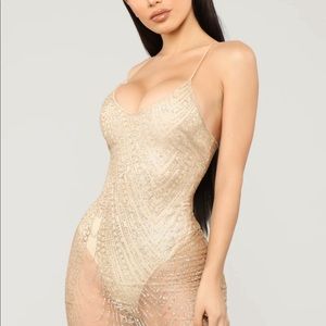Fashion Nova Sheer Dress